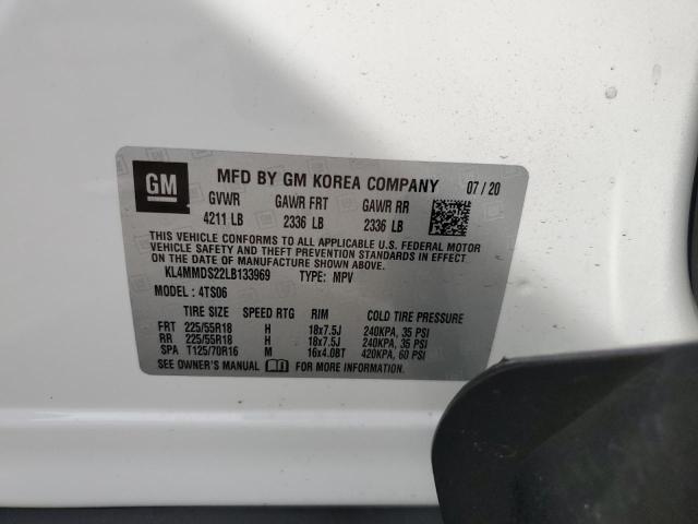KL4MMDS22LB133969 Buick Encore Gx Select