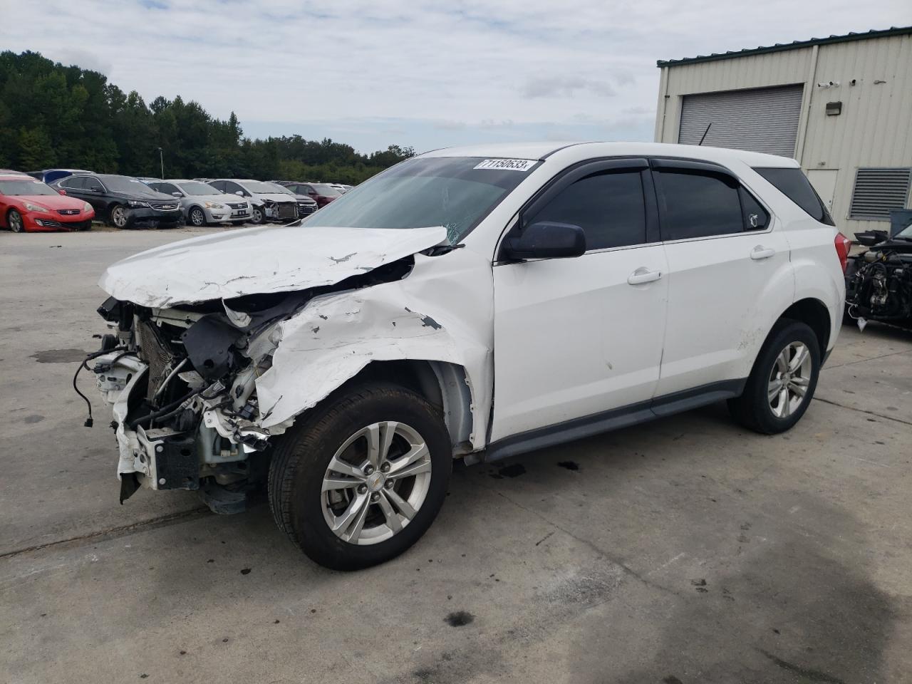 Lot #2195984579 2017 CHEVROLET EQUINOX LS