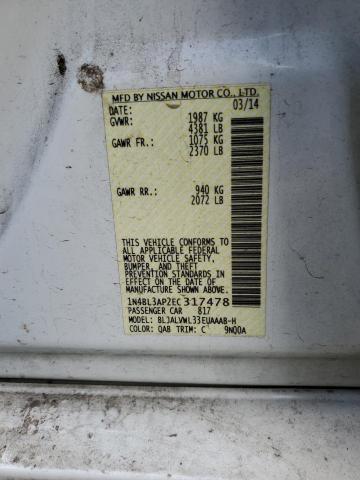 1N4BL3AP2EC317478 Nissan Altima 3.5s