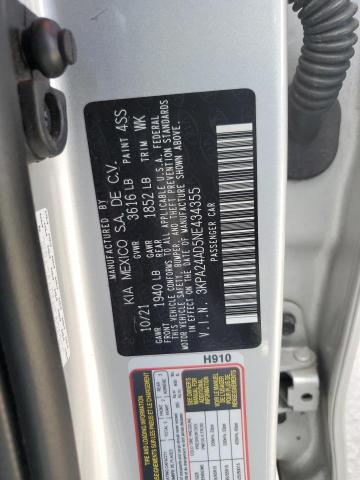 3KPA24AD5NE434355 Kia Rio LX 10