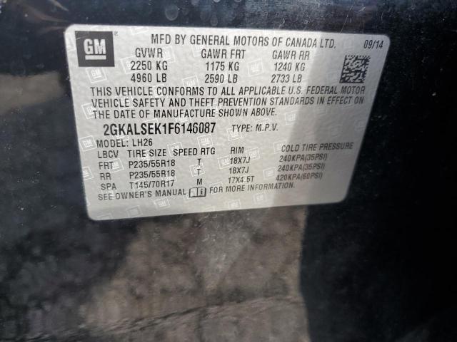 2015 GMC TERRAIN SL - 2GKALSEK1F6146087
