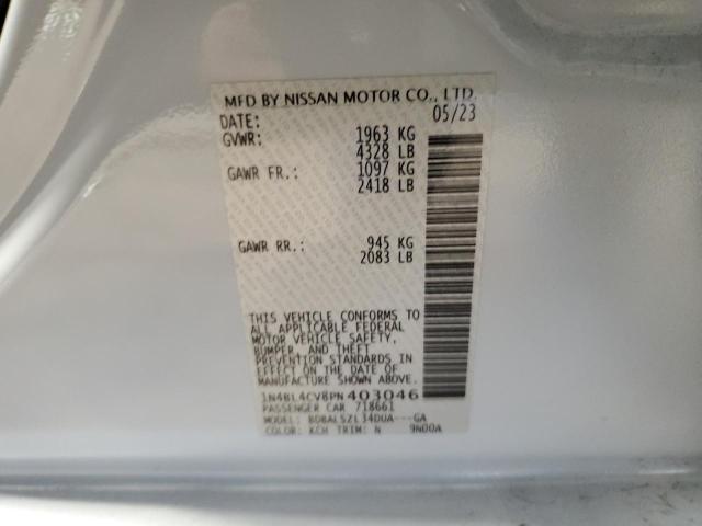 1N4BL4CV8PN403046 Nissan ALTIMA SR