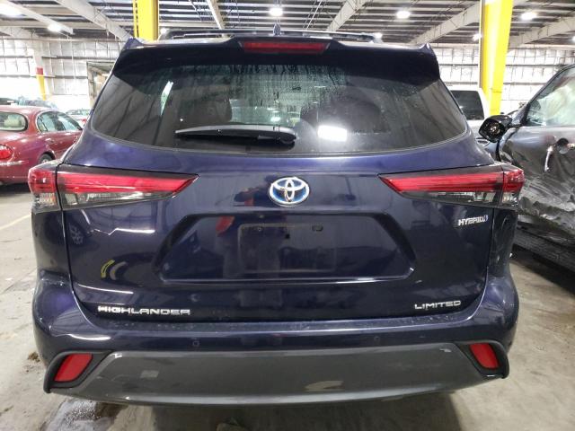 VIN 5TDXBRCH1LS012321 2020 Toyota Highlander, Hybri... no.6