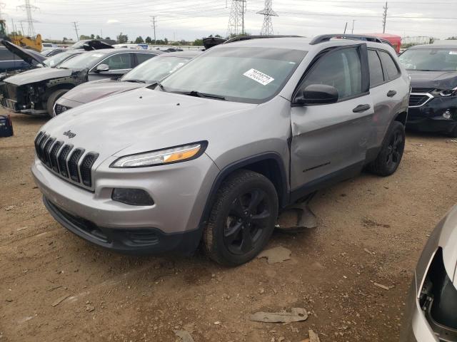 2017 Jeep Cherokee S 2.4L de vânzare în Elgin, IL - Side