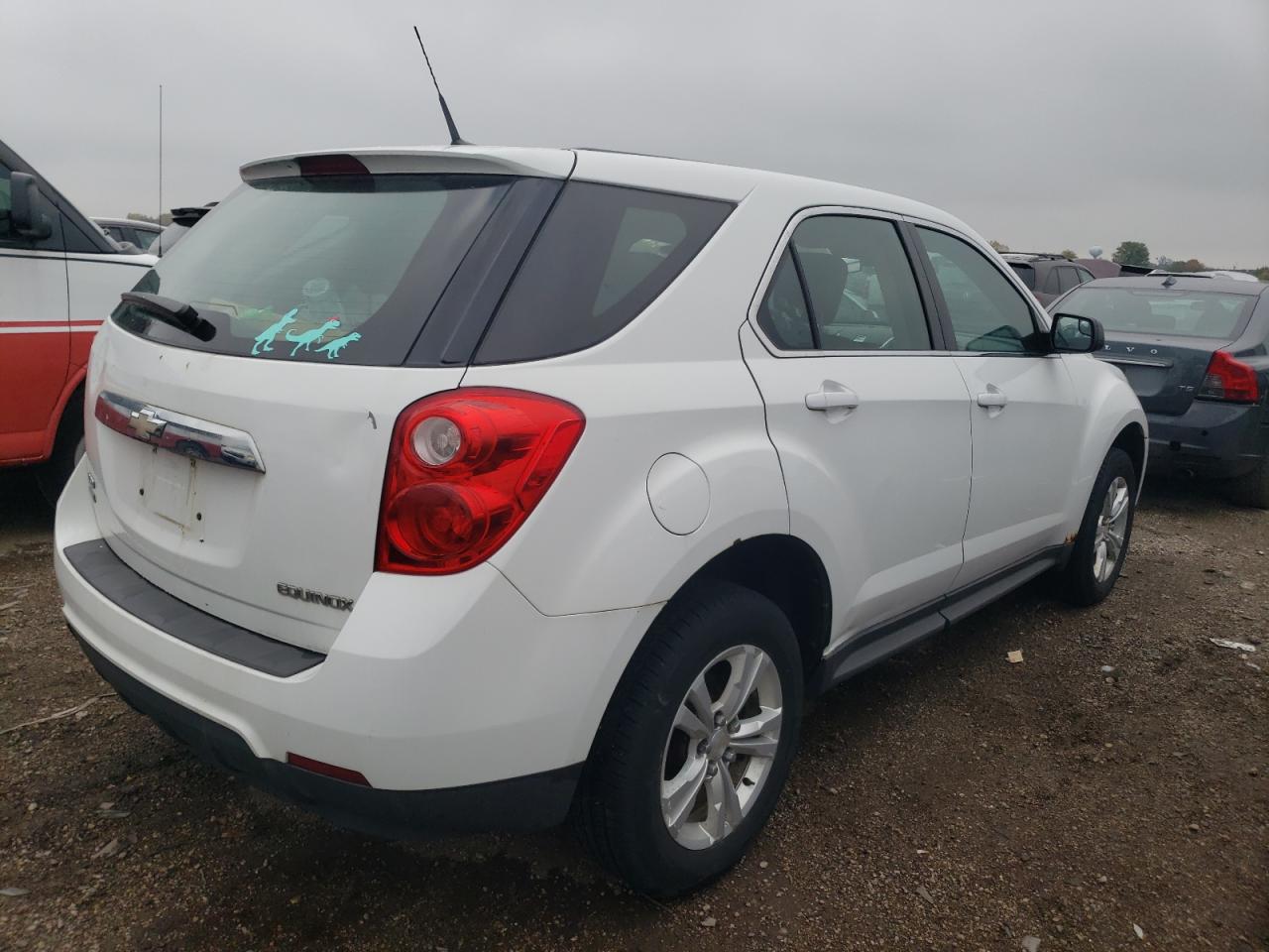 2012 Chevrolet Equinox Ls vin: 2GNALBEK1C6216945