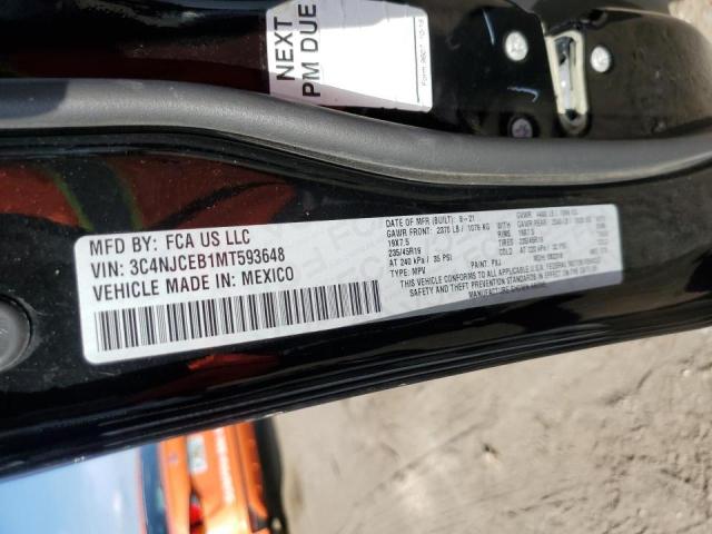 2021 JEEP COMPASS 80 3C4NJCEB1MT593648