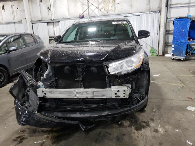 VIN 5TDJKRFH4ES009837 2014 Toyota Highlander, Xle no.5