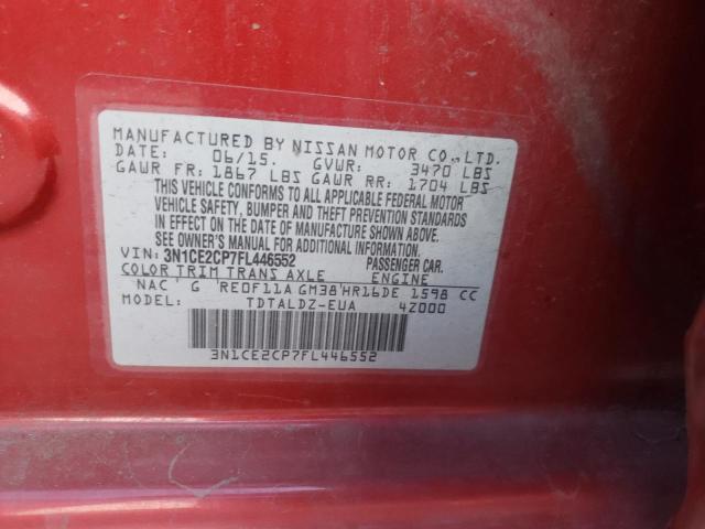2015 NISSAN VERSA NOTE - 3N1CE2CP7FL446552