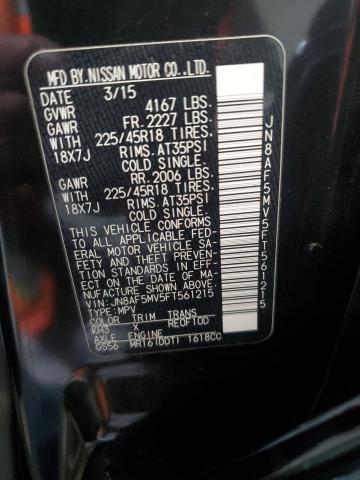 2015 NISSAN JUKE S - JN8AF5MV5FT561215