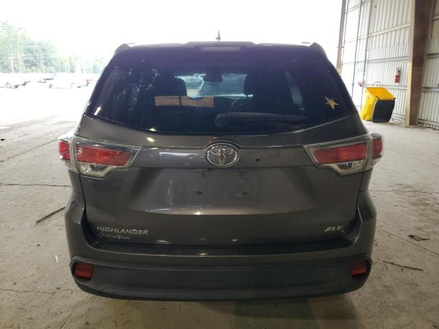 VIN 5TDKKRFH9ES037797 2014 Toyota Highlander, Xle no.6