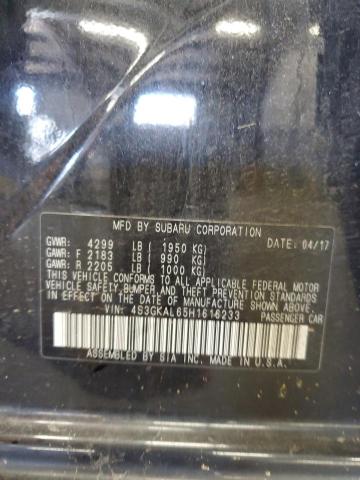 4S3GKAL65H1616233 Subaru Impreza Sport