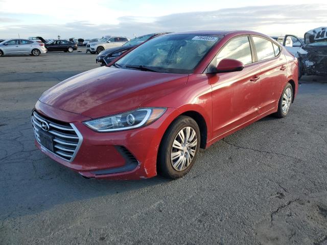 2017 HYUNDAI ELANTRA SE - KMHD74LF1HU084429