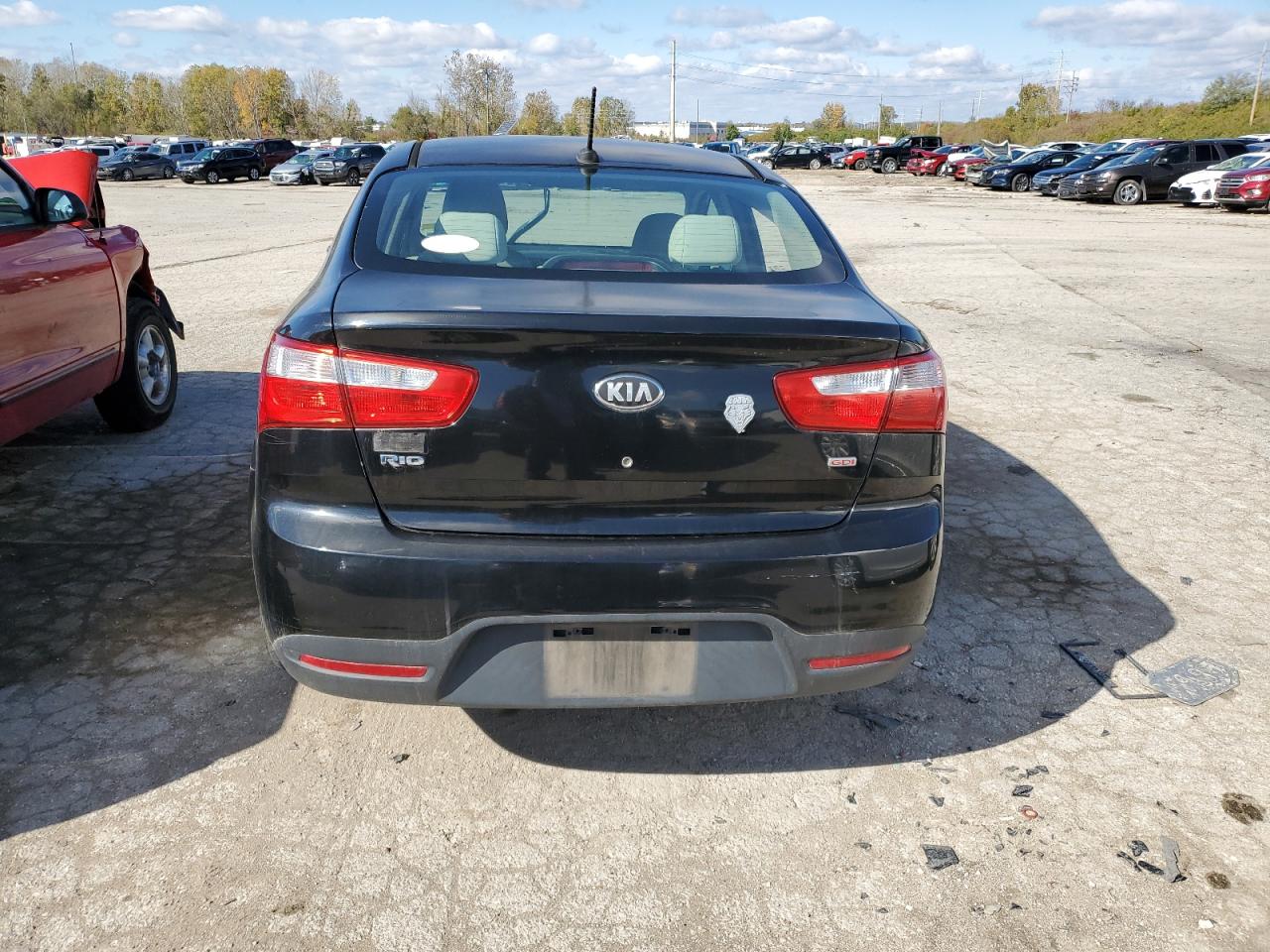 2013 Kia Rio Lx vin: KNADM4A37D6173648