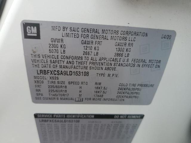 LRBFXCSA9LD163108 Buick Envision Essence
