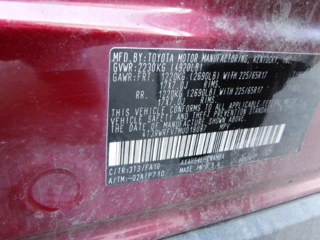 2021 TOYOTA RAV4 XLE - 4T3RWRFV7MU018087
