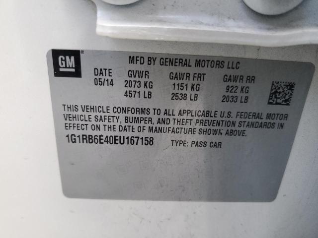 VIN 1G1RB6E40EU167158 2014 Chevrolet Volt no.12