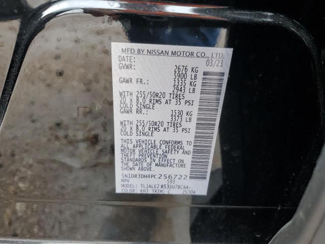 5N1DR3DH4PC256722 Nissan Pathfinder Platinum