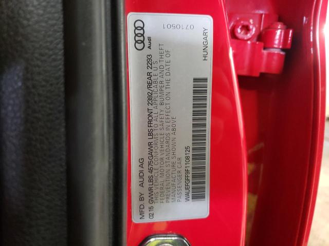 2015 AUDI A3 WAUEFGFF9F1108125