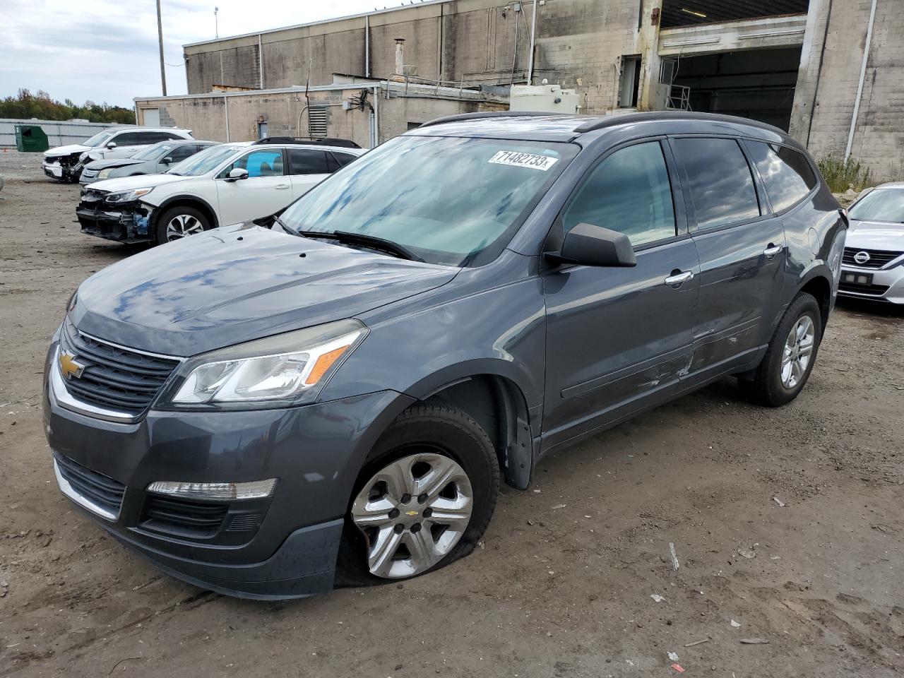 1GNKVFED5DJ134809 2013 Chevrolet Traverse Ls