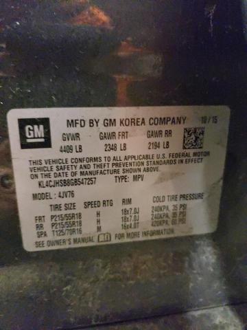 KL4CJHSB8GB547257 Buick Encore Premium