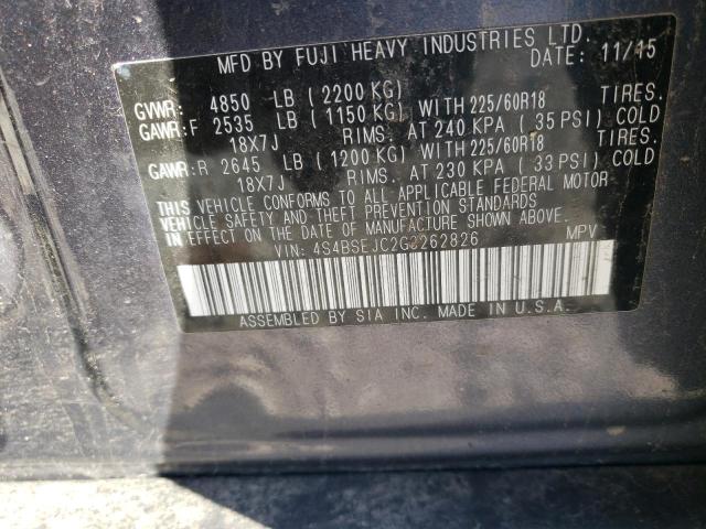 4S4BSEJC2G3262826 Subaru Outback 3.6r Limited