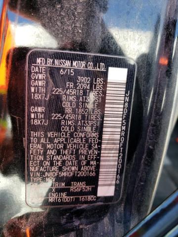 2015 NISSAN JUKE NISMO - JN8DF5MR0FT200166