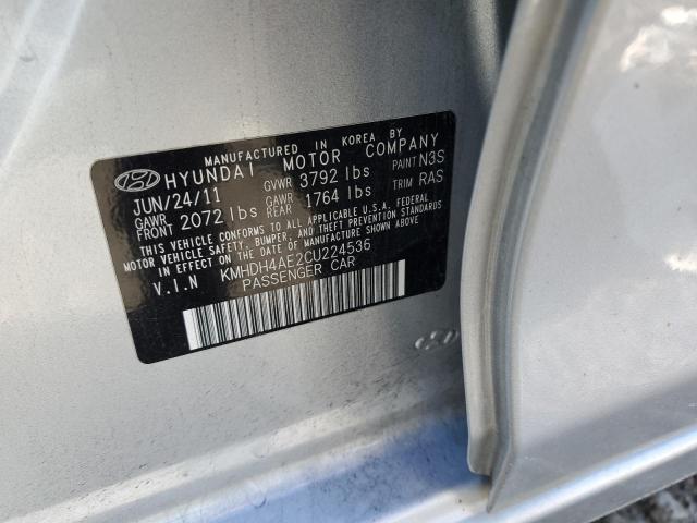 KMHDH4AE2CU224536 | 2012 Hyundai elantra gls