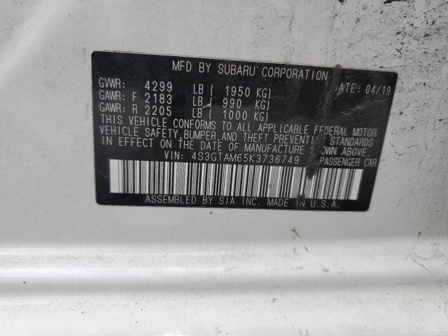 4S3GTAM65K3736749 Subaru Impreza Sport