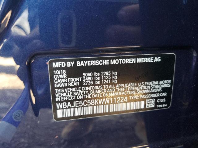 2019 BMW 540 I - WBAJE5C58KWW11224