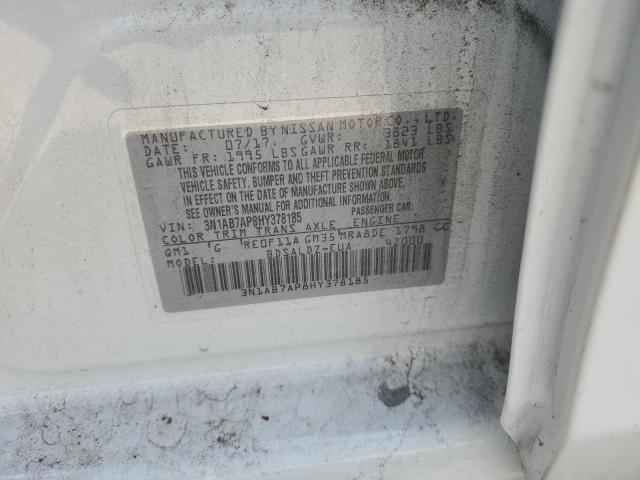 3N1AB7AP8HY378185 Nissan SENTRA S