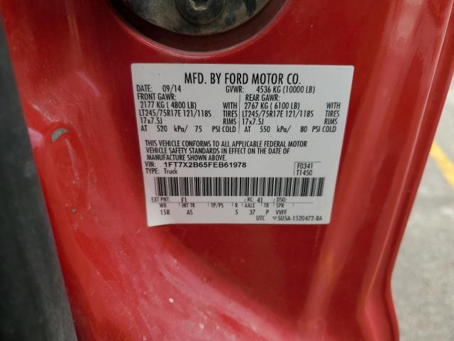2015 FORD F250 SUPER - 1FT7X2B65FEB61978