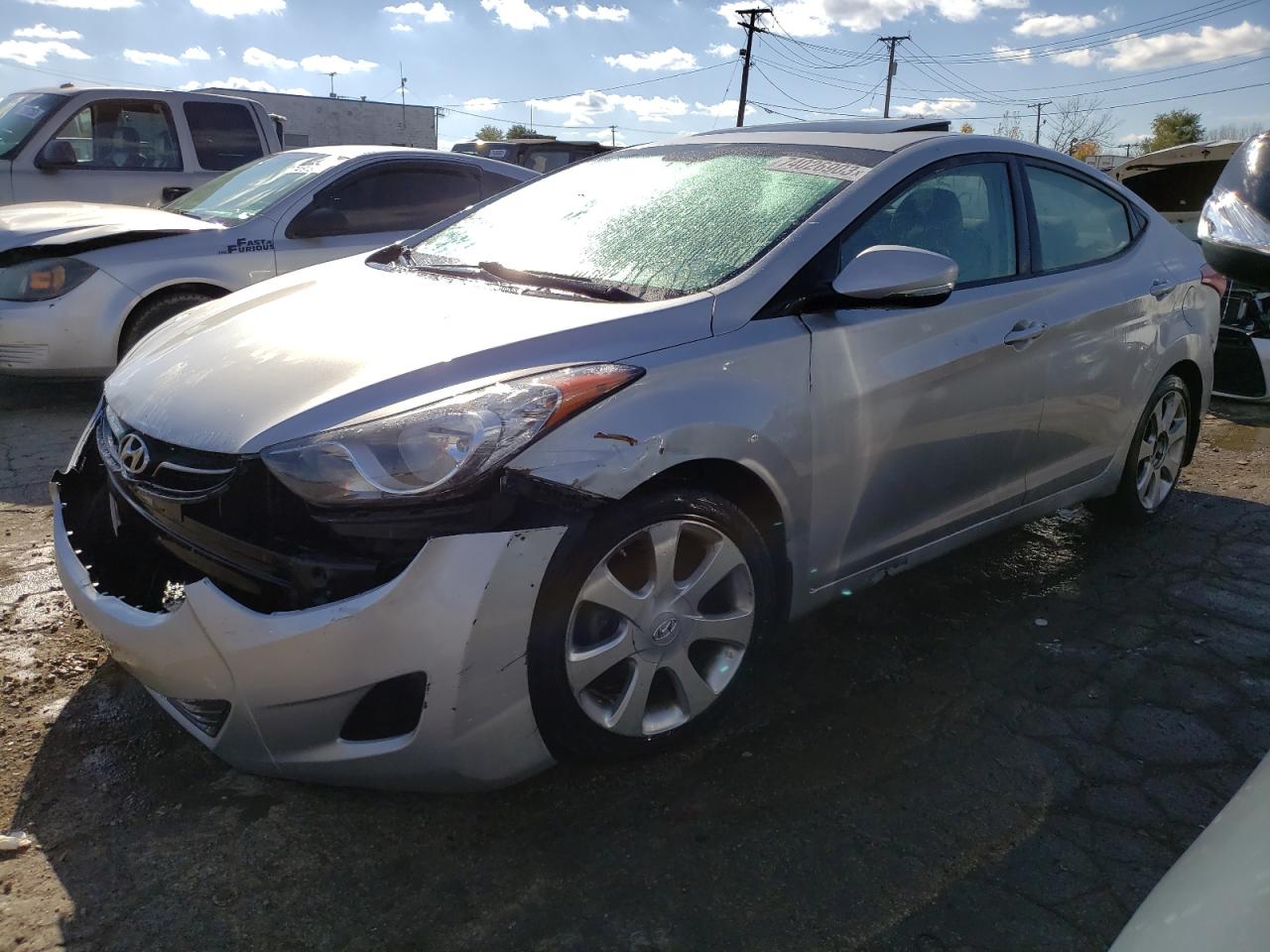 KMHDH4AE9DU661533 2013 Hyundai Elantra Gls