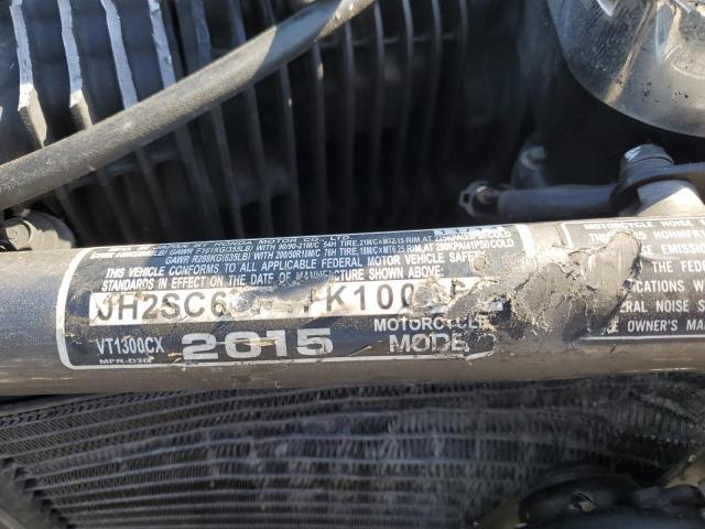 2015 HONDA VT1300 CX JH2SC61P1FK100160