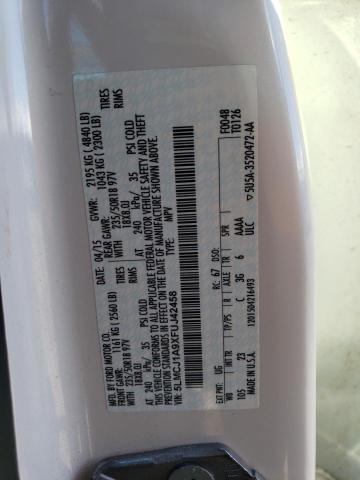 5LMCJ1A9XFUJ42458 Lincoln MKC