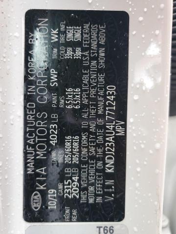 KNDJ23AU4L7712430 KIA SOUL LX