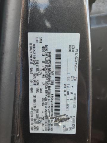 1FMCU9GX0GUB75629 Ford ESCAPE SE
