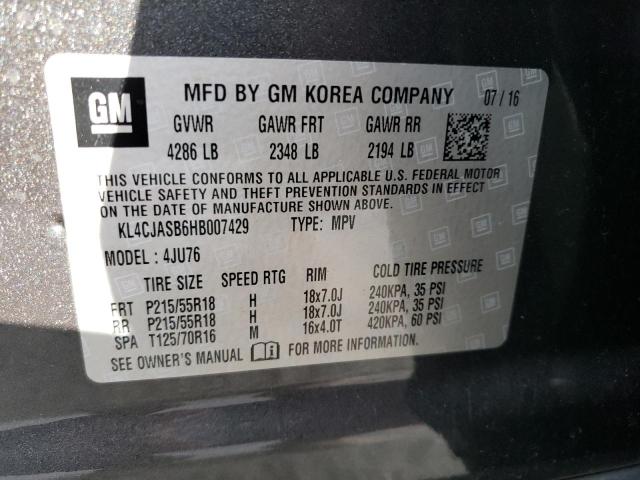 KL4CJASB6HB007429 Buick Encore Preferred