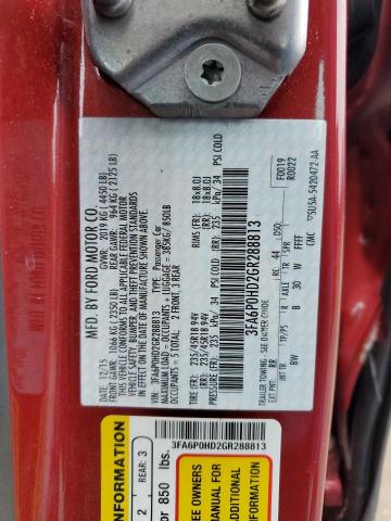 3FA6P0HD2GR288813 Ford FUSION SE