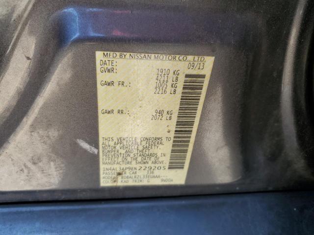 1N4AL3AP9EN229205 Nissan ALTIMA 2.5