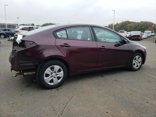  KIA FORTE 2017 Бордовий