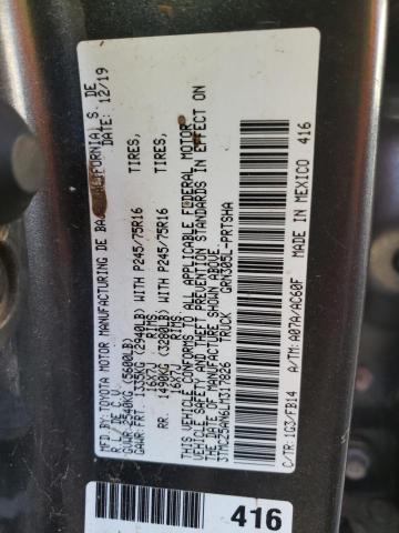 2020 TOYOTA TACOMA DOU - 3TMCZ5AN6LM317826