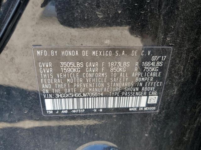 2018 HONDA FIT SPORT - 3HGGK5H66JM705514
