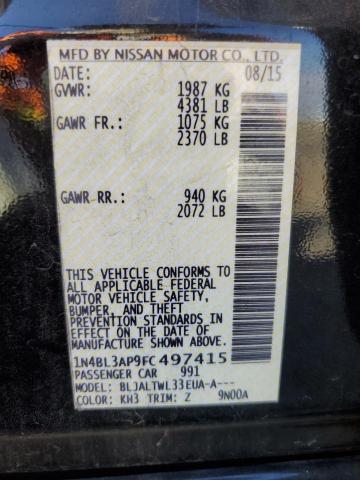1N4BL3AP9FC497415 Nissan Altima 3.5s