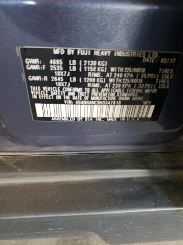4S4BSANC9H3347618 Subaru Outback 2.5i Limited