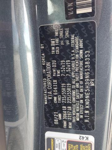 2022 KIA CARNIVAL S KNDNE5H39N6138353