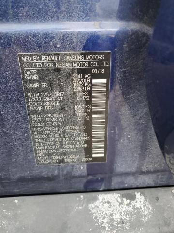 KNMAT2MV7JP572348 Nissan ROGUE S