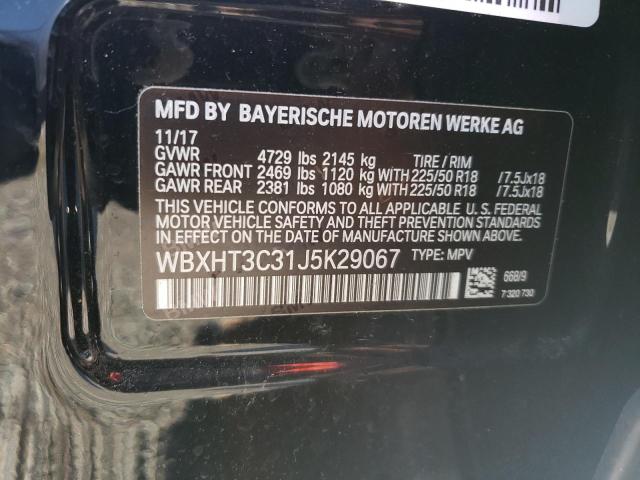 WBXHT3C31J5K29067 BMW X1 Xdrive28i
