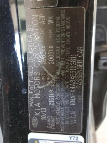 KNAFX4A8XE5162811 KIA FORTE EX