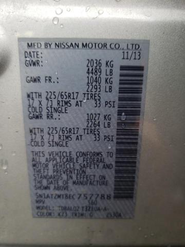 Nissan ROGUE S 2014 5N1AT2MT8EC757788 Image 12