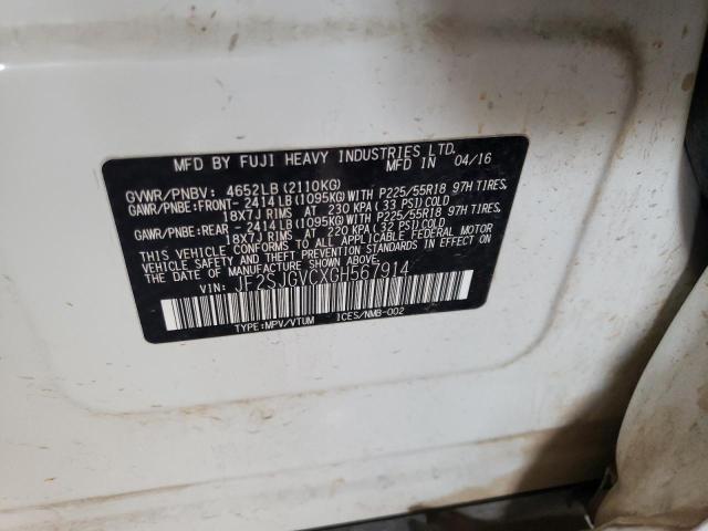 JF2SJGVCXGH567914 Subaru Forester 2.0xt Touring